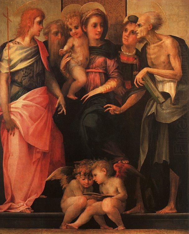 Madonna and Child with Saints, Rosso Fiorentino